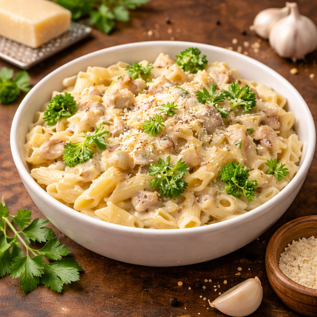 White Sauce Pasta