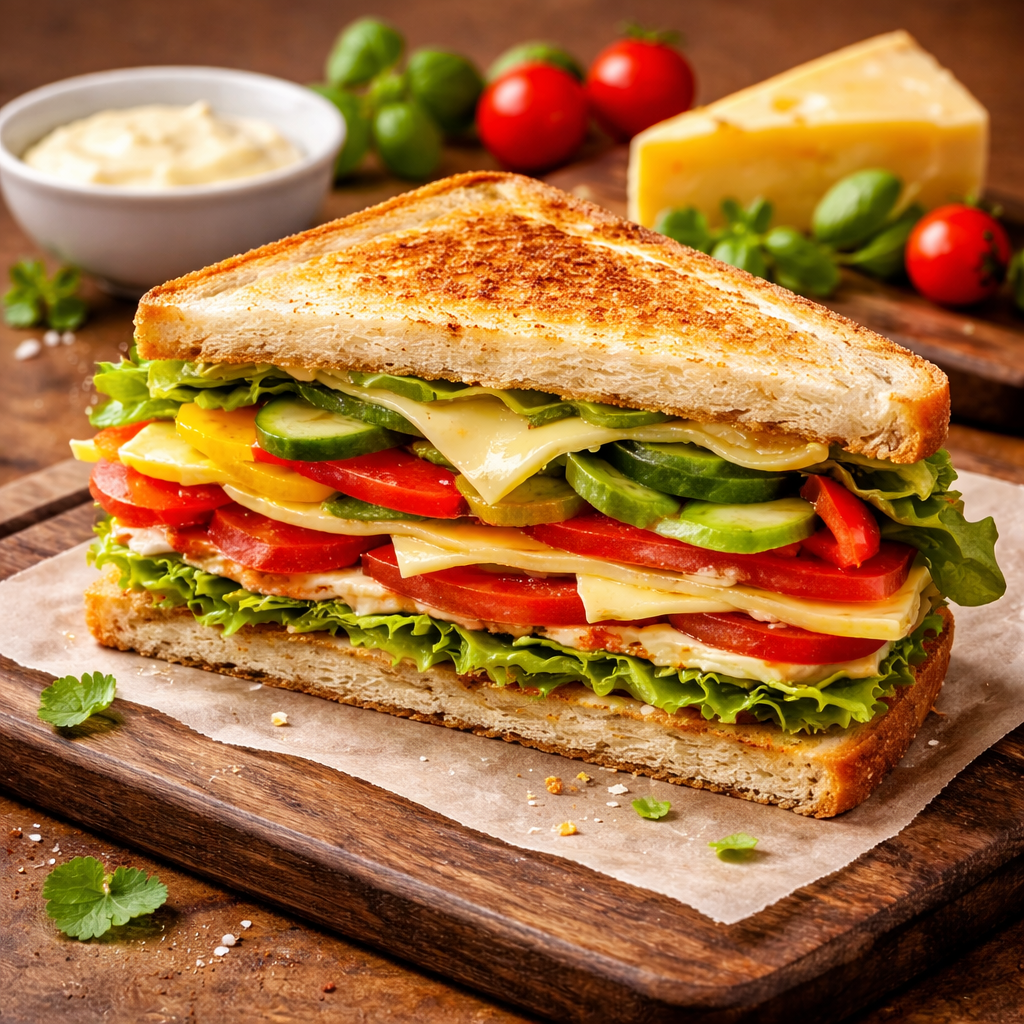 Veg Cheese Sandwich