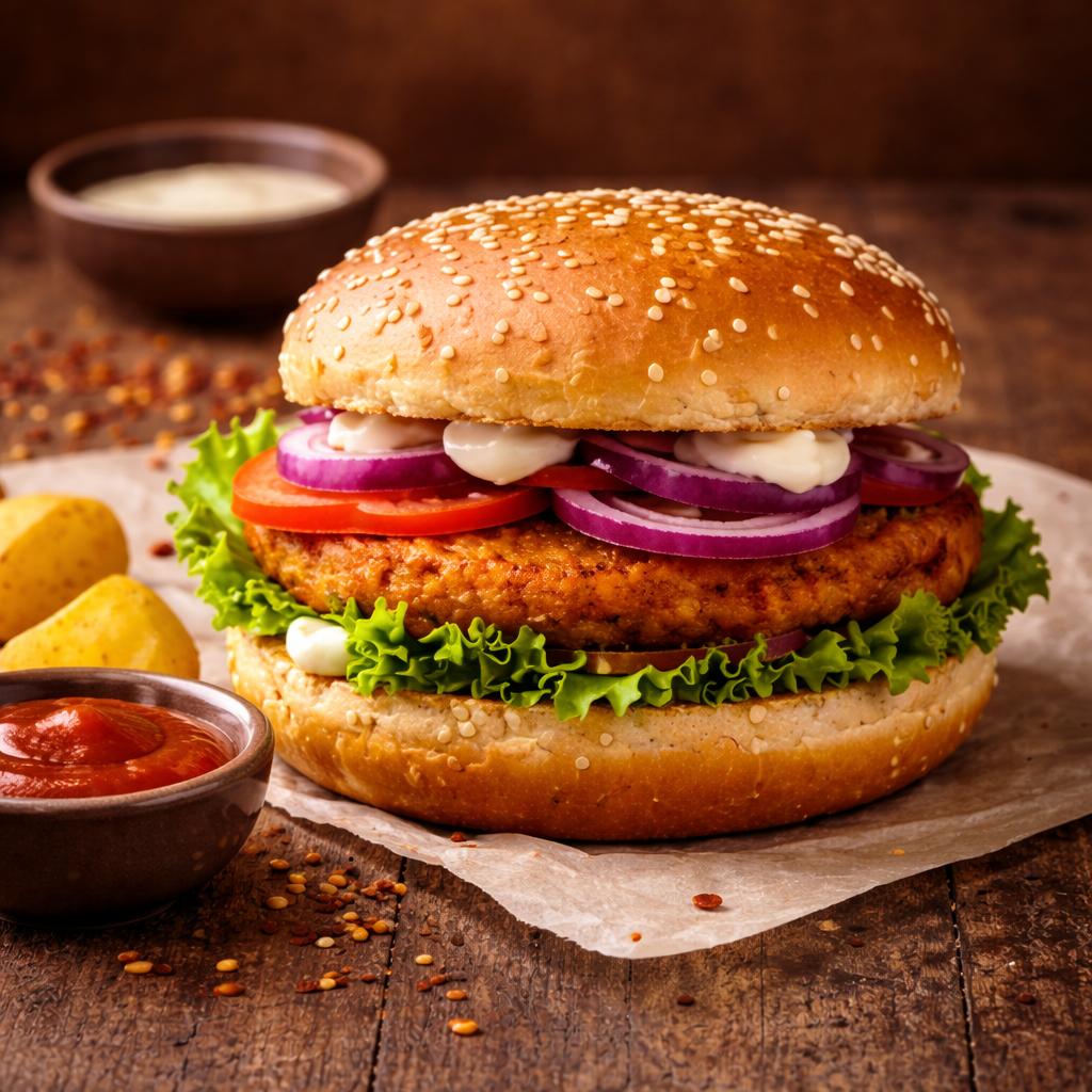 Aloo Tikki Burger
