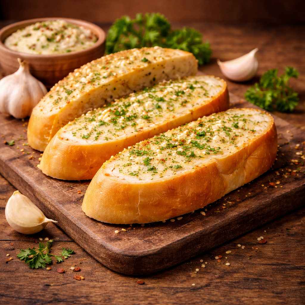 Plain Garlic Bread