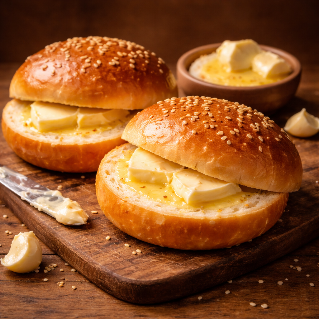 Butter Maska Bun